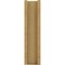 Ekena Millwork 5 1/2-in W x 18-in D x 22-in H Balboa Trad Rough Cedar Woodgrain TimberThane Outlooker, Primed Tan OUTUR055X18X22BOA04RCPR - alternate 5